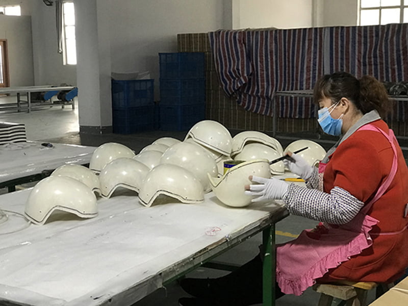 bulletproof helmet stroke handmake factory