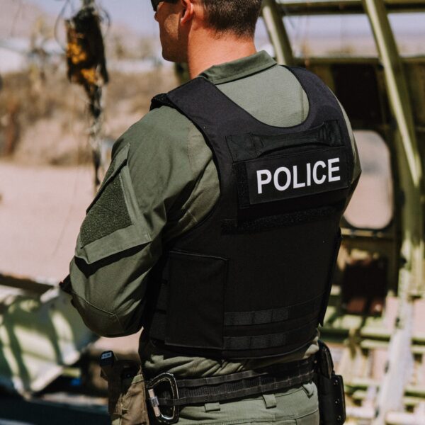 police bulletproof vests format