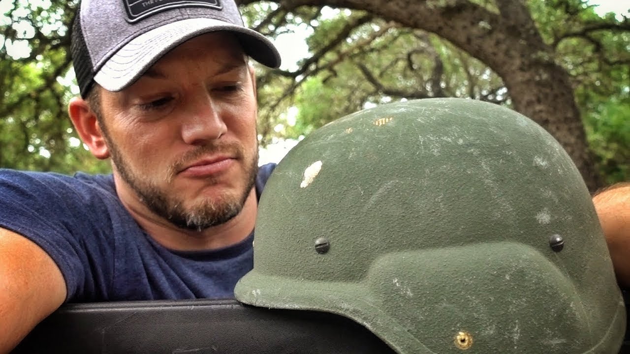 bulletproof helmet test