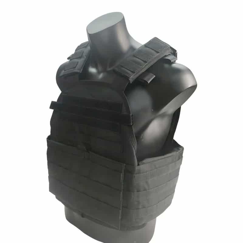 laser cut bulletproof vest black plate carrier
