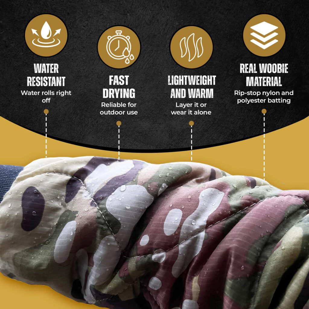 millitary waterproof tactical softshell woobie hoodie