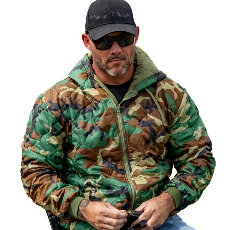 woodland camo woobie hoodie