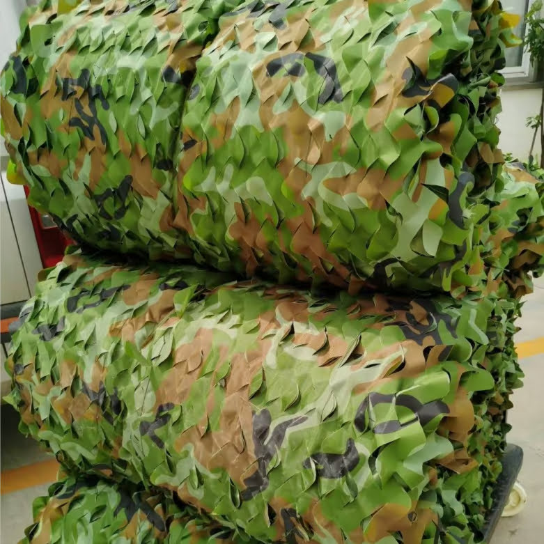 woodland camo netting