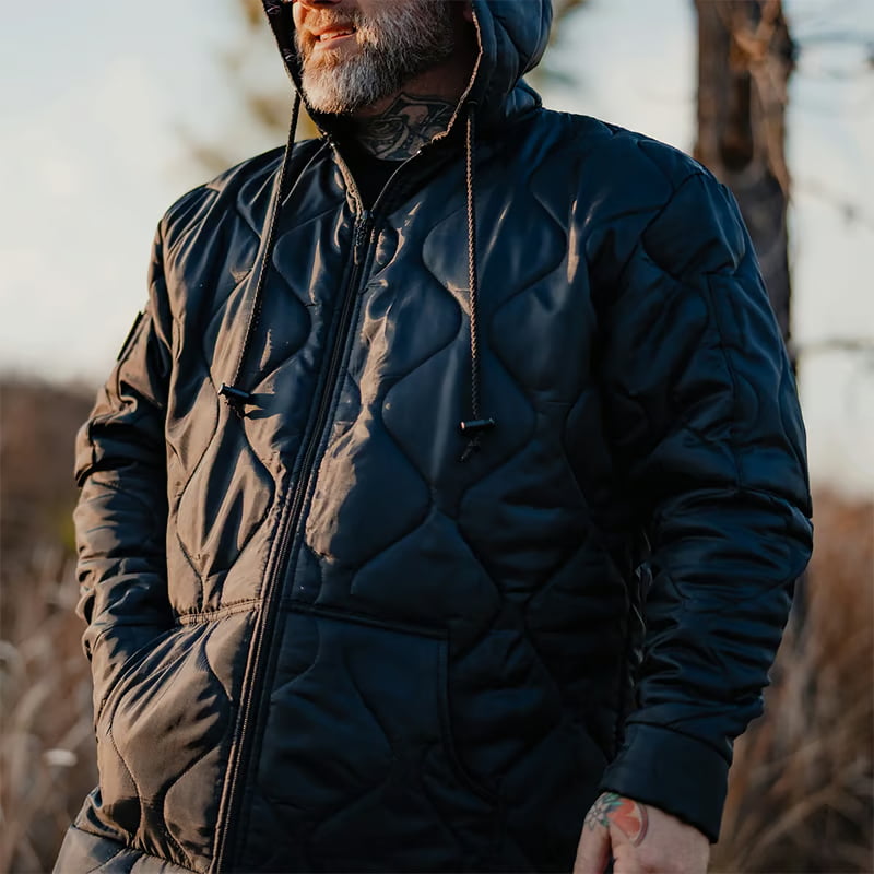 zip up woobie hoodie