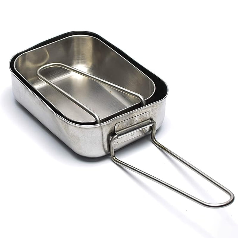 dutch army stainless steel mess tins