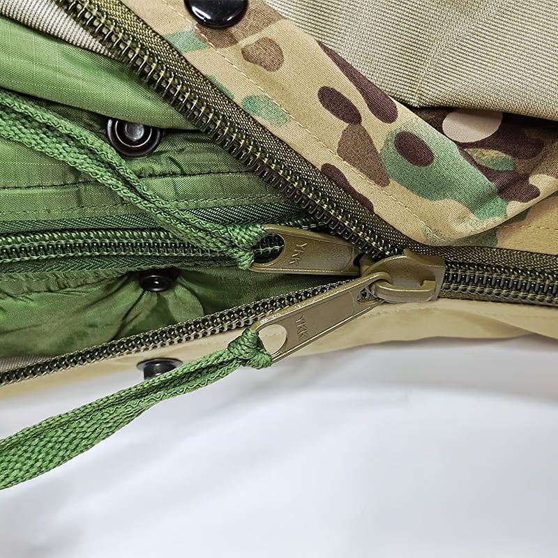 sleeping bag zippers