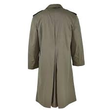 zennison genuine french military rain coat army