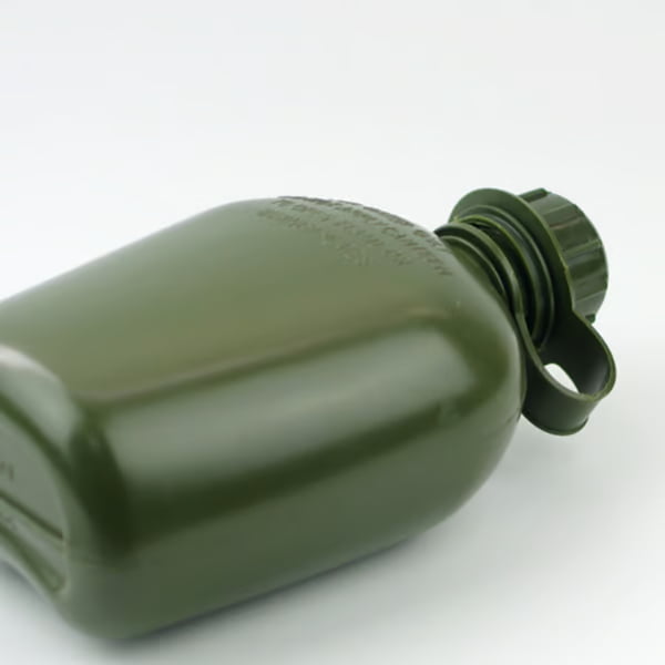 custom outdoor canteen pe water bottle with belt