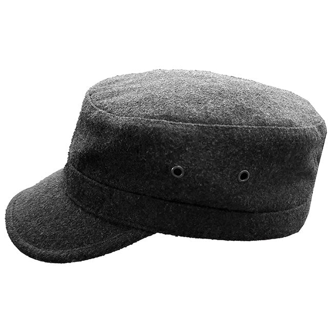military grey wool caps