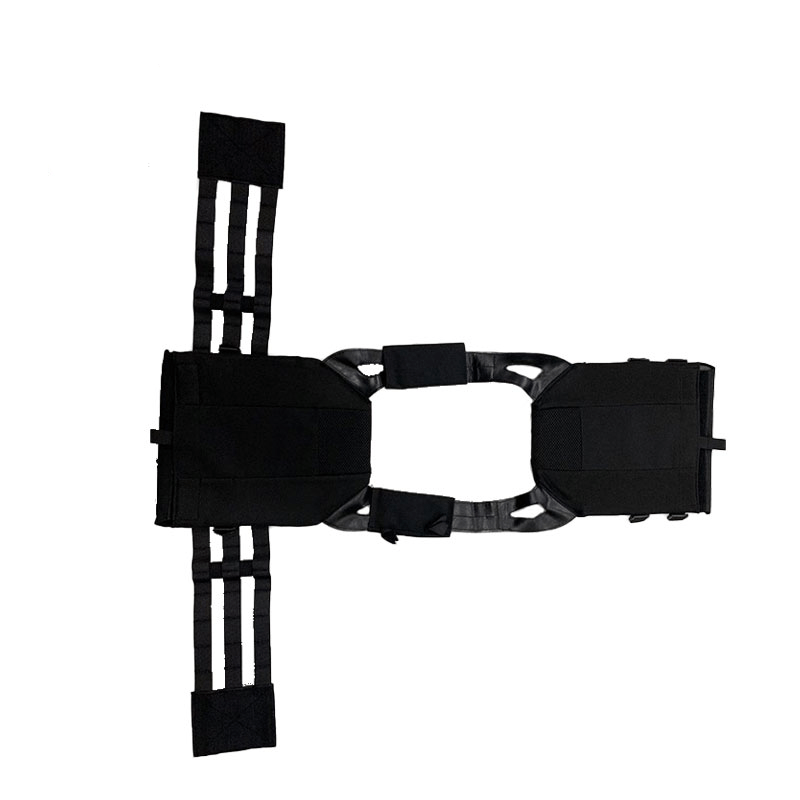black minimalist plate carriers