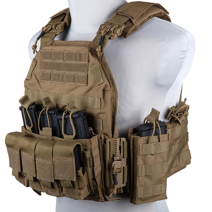 modular plate carriers with magazine pouch