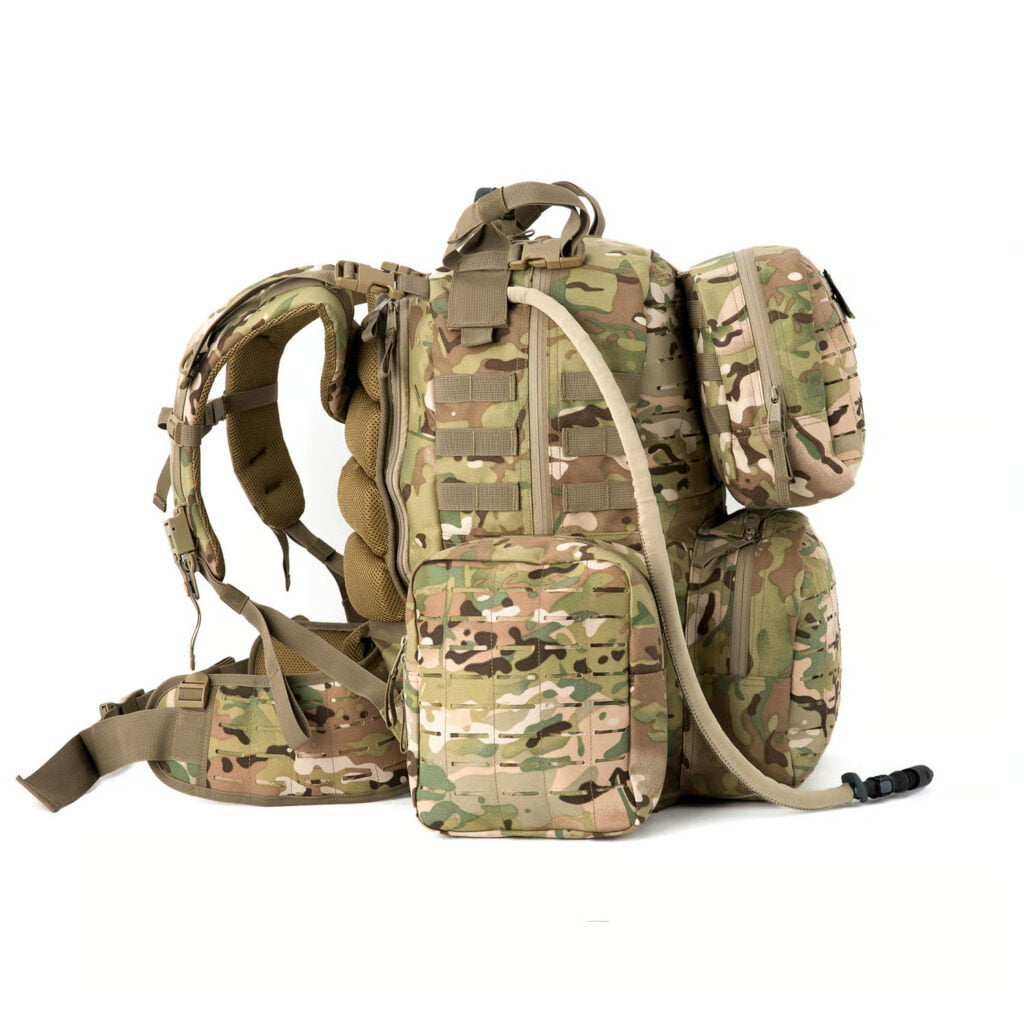 molle laser cutting assault backpack hydration pack multicam camouflage (1)