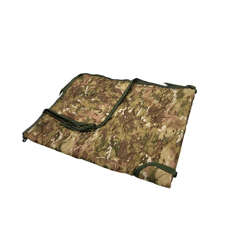zennison poncho liner with zipper cp camouflage