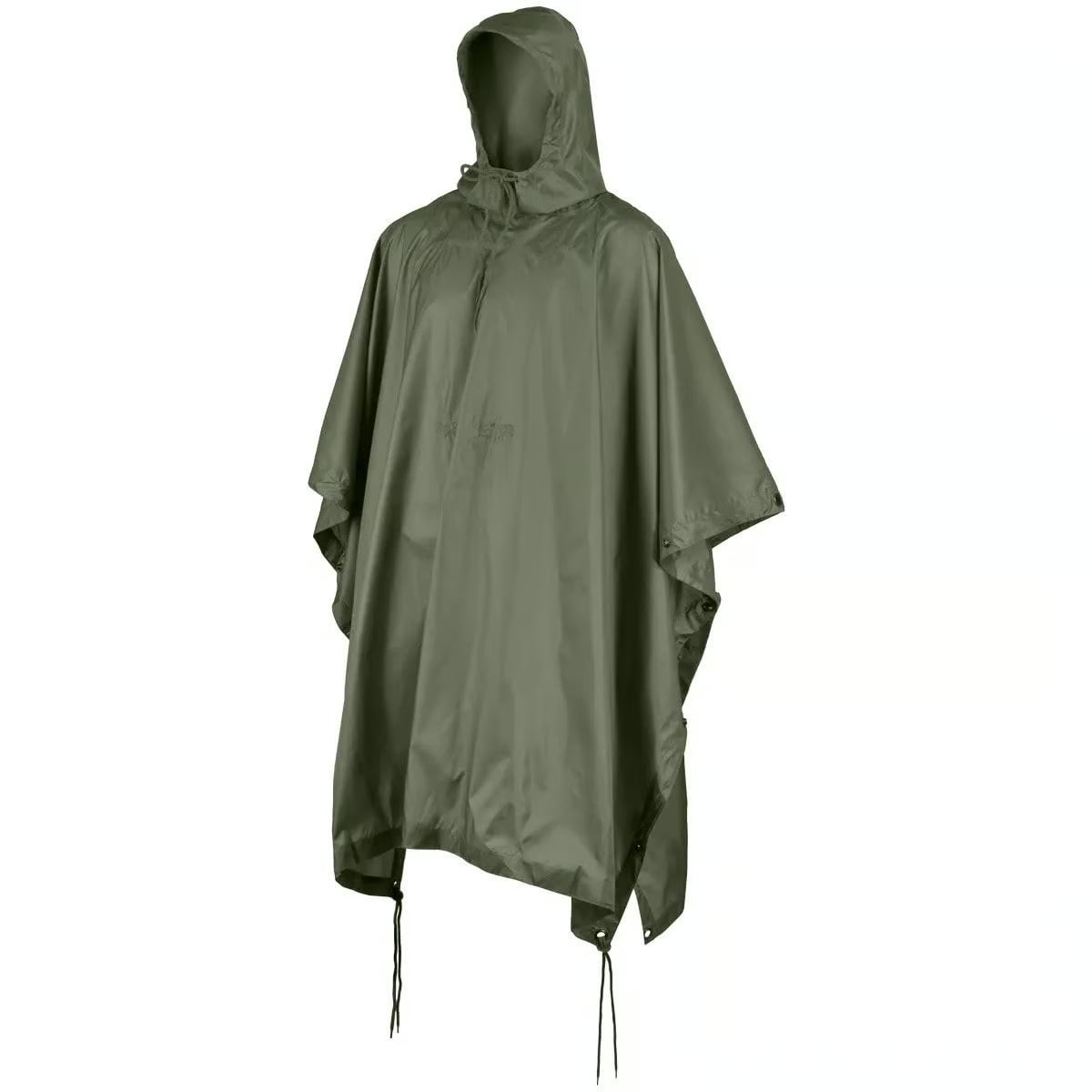 military usmc style poncho ripstop od green