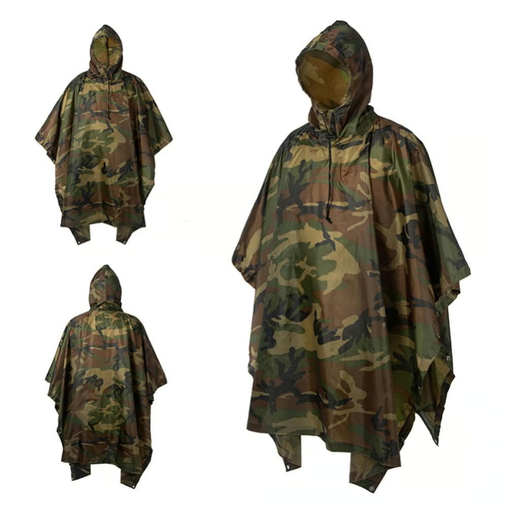waterproof foldable military style poncho liner ripstop nylon army blanket