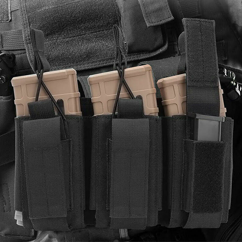 molle compatible magazine pouches