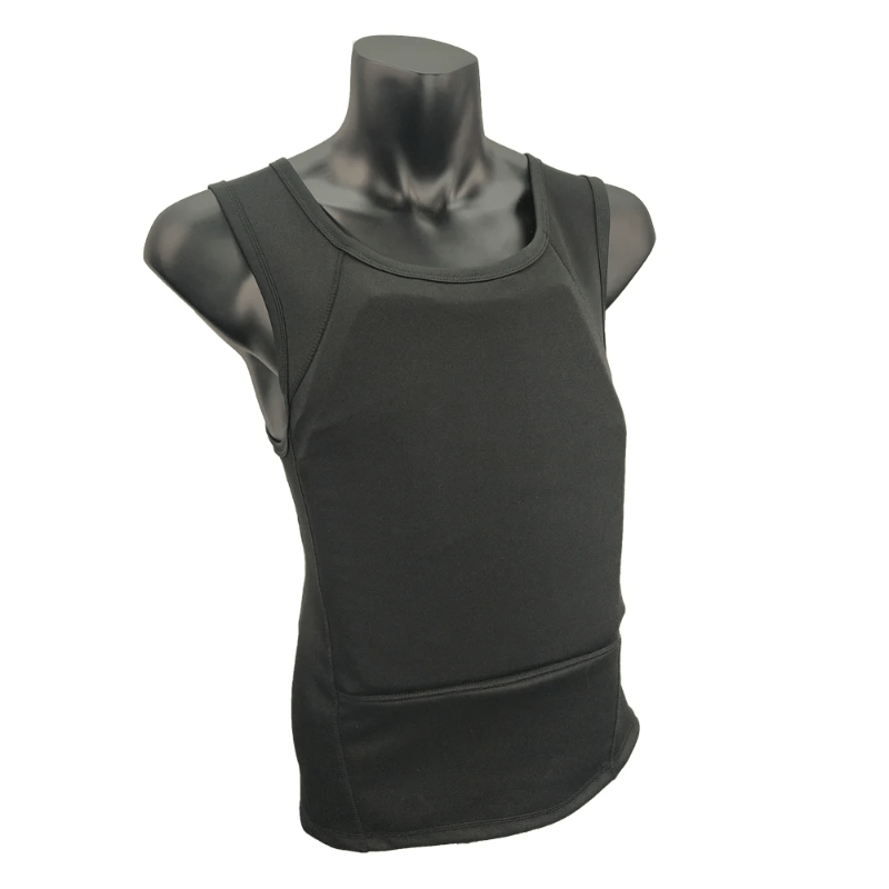 Concealable Armor Ultra Thin Body Armor Vest Level 3A Bulletproof T-Shirt