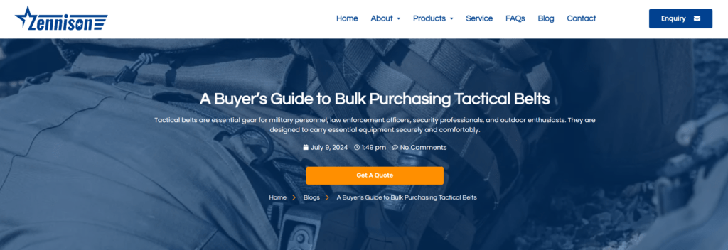 Zennison website