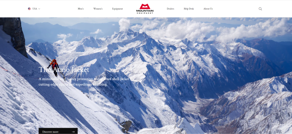 mountain equipment
