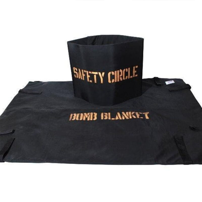Multi-Directional Grab Handles Enhanced Protection Ballistic Blanket