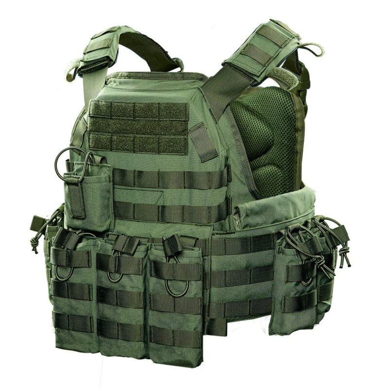 Customizable Adjustable Plate Carrier Safety Vest