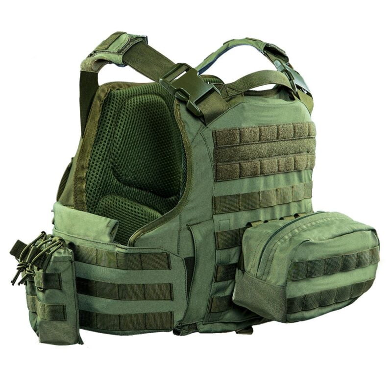 Customizable Adjustable Plate Carrier Safety Vest