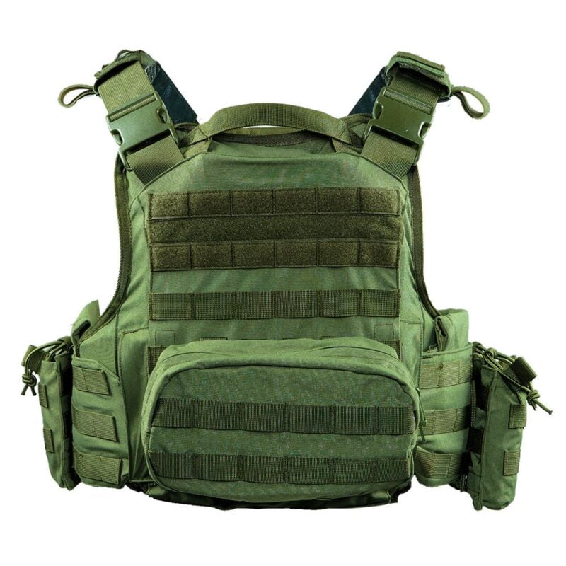 Customizable Adjustable Plate Carrier Safety Vest