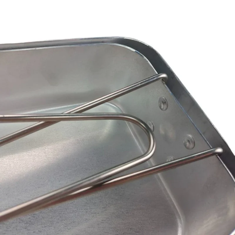 British Army Style Double Mess Tin Billie Cans with Folding Handles