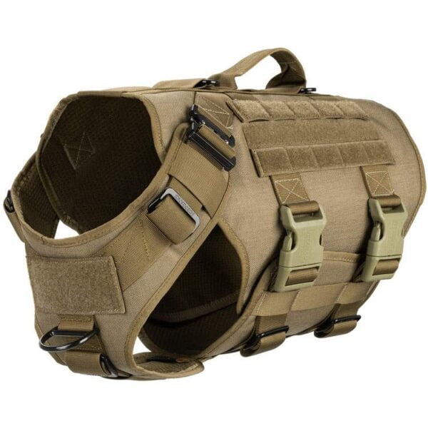 BSCI Supplier Outdoor OEM Durable Adjustable Molle Dog Tactical Vest