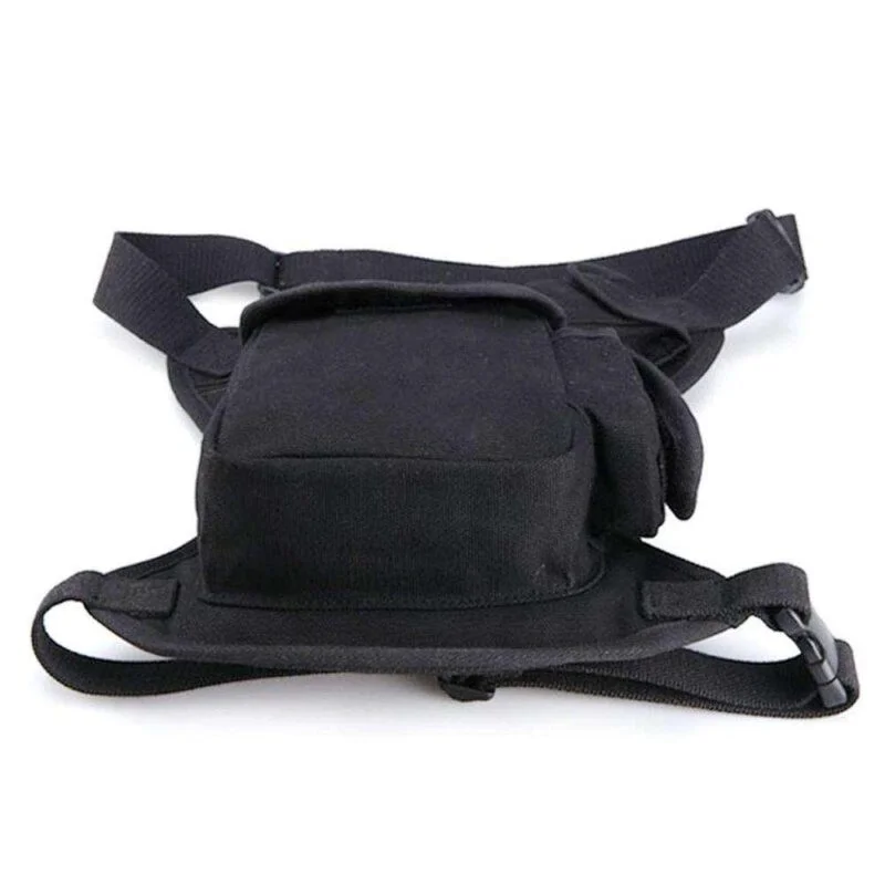 Custom Logo Waist Tactical Drop Leg Bag Canvas