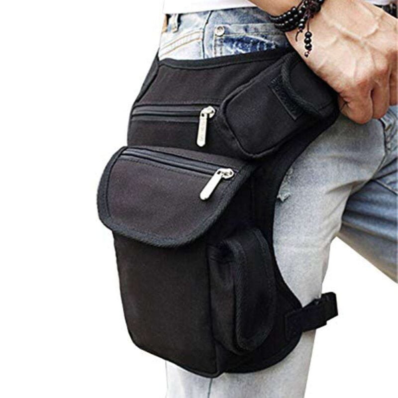 Custom Logo Waist Tactical Drop Leg Bag Canvas
