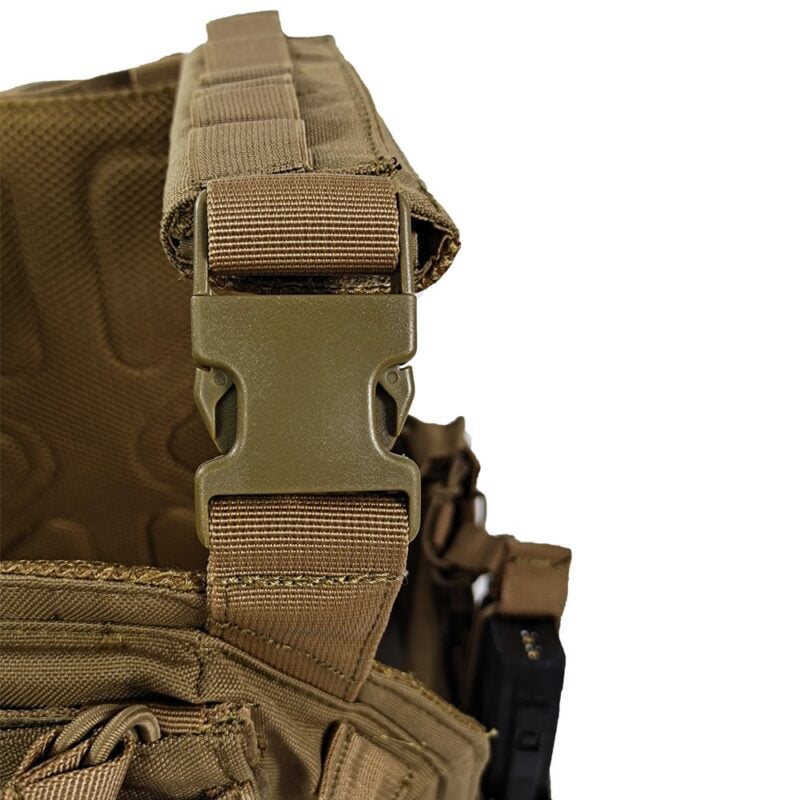 Custom Quick Release Plate Carrier Khaki