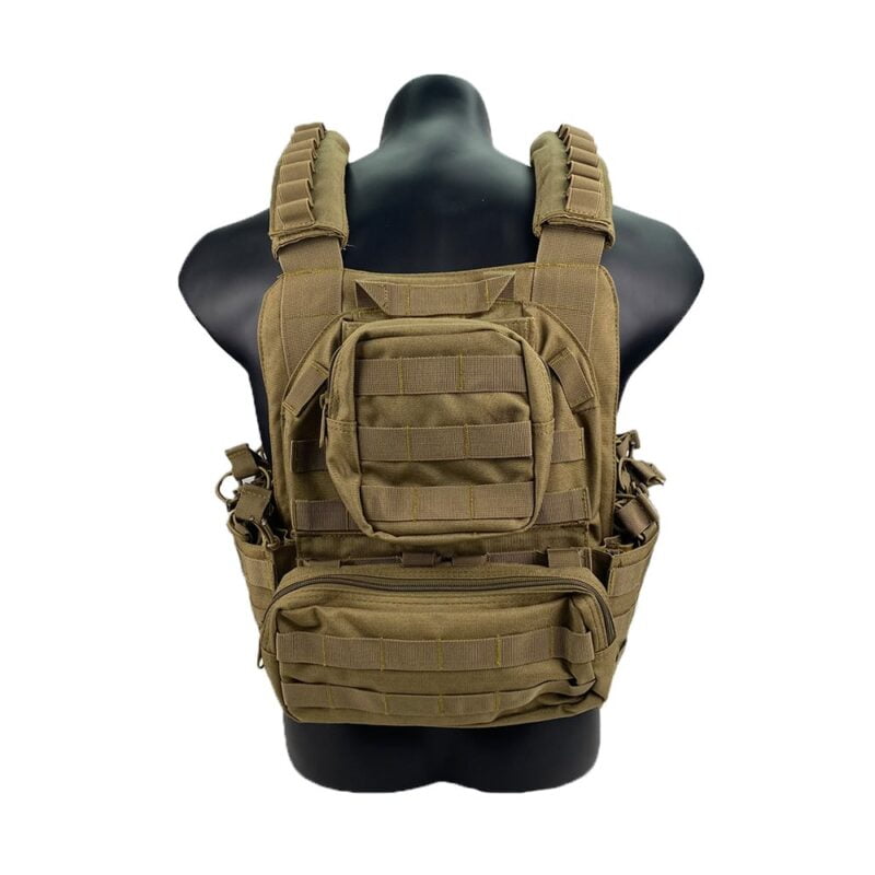 Custom Quick Release Plate Carrier Khaki