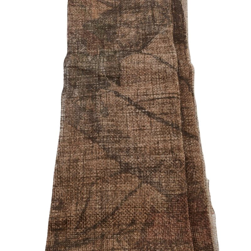 Eco Friendly Camo Burlap Print Jute Fabric Net