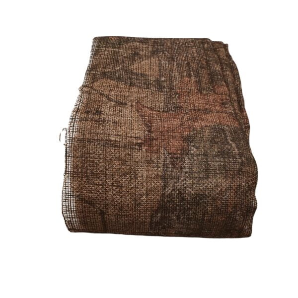 Eco Friendly Camo Burlap Print Jute Fabric Net