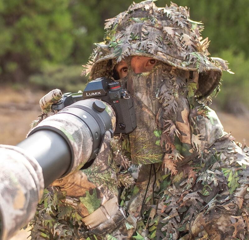 Hunting Shooting Wildlife Photography Leafy Camo Hooded Ghillie Suits Clothes Lightweight