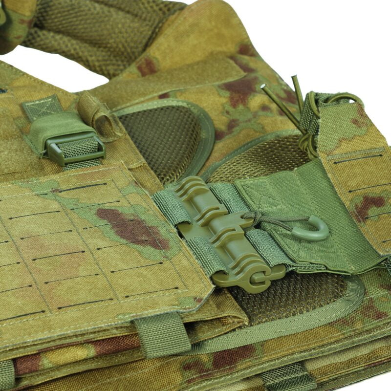 Laser Cut Molle System 1000D Nylon Tactical Quick Release Plate Carrier Vest