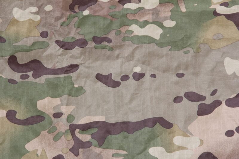 Lightweight Military Camouflage Raincoat Poncho