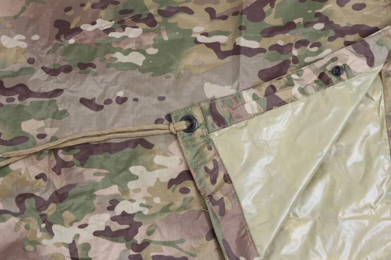 Lightweight Military Camouflage Raincoat Poncho