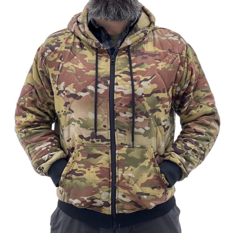 Men's Millitary Waterproof Tactical Softshell Woobie Hoodie