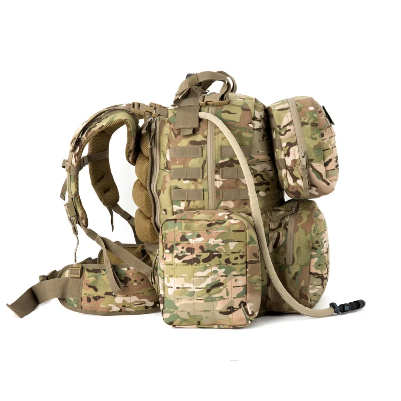 MOLLE Laser Cutting Assault Backpack Hydration Pack Multicam Camouflage