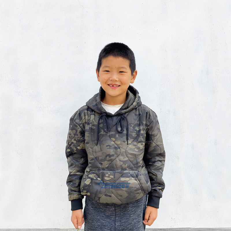 New Kids Poncho Hoodie Nylon Rip-stop Multicam Black Woobie Hoodie