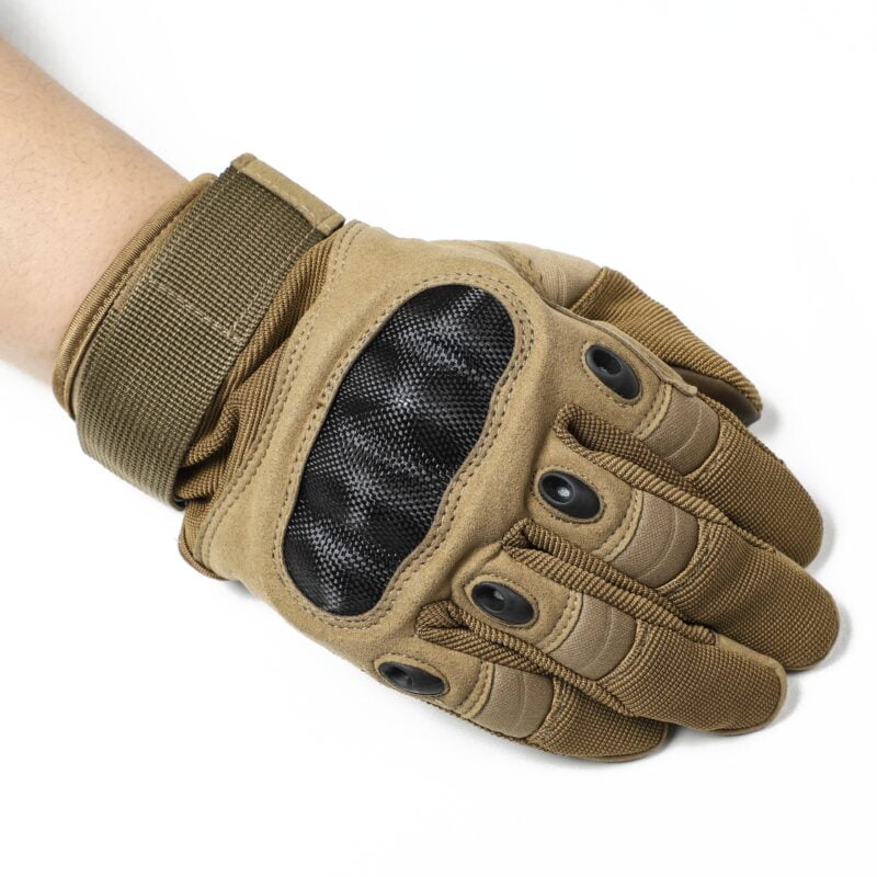 Protective Shock Resistant Winter Full Finger Combat Tactical Gloves