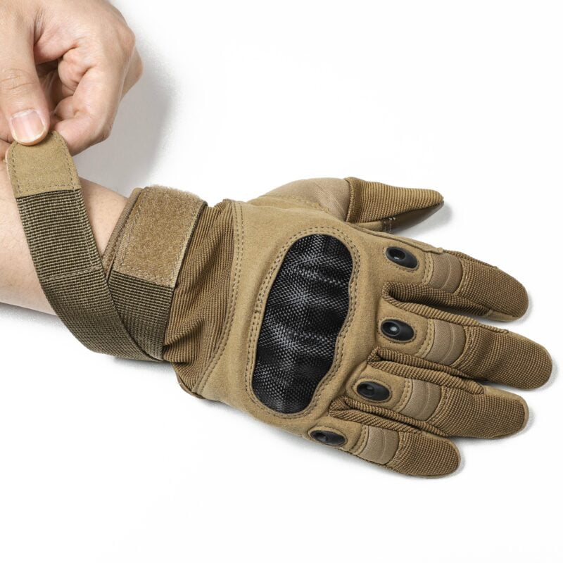 Protective Shock Resistant Winter Full Finger Combat Tactical Gloves