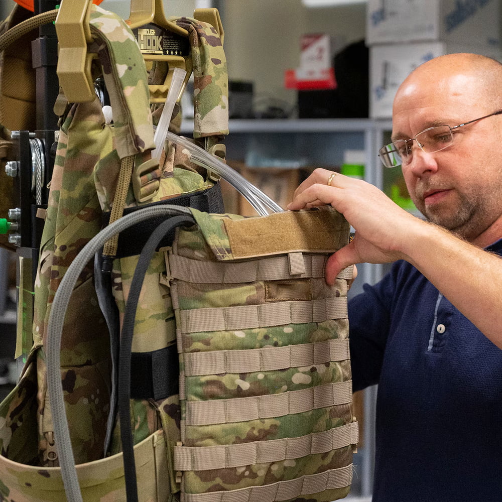 rapid prototyping of tactical vest
