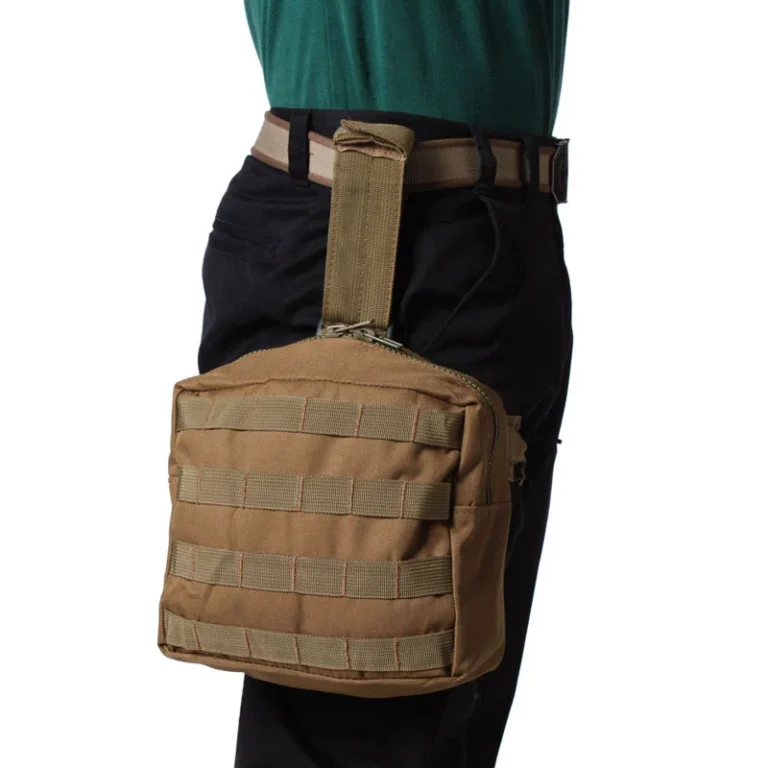 Tactical Drop Leg Bag MOLLE Pouch Thigh Pack Outdoor