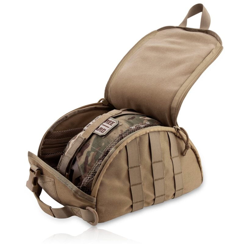 Tactical Helmet Bag Pack Molle Storage for Shooting Combat Helmets