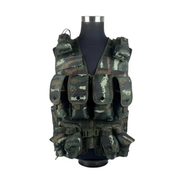 600D Oxford Tiger Spot Steel Wire Quick Release Weight Training Vest Tactico Tactisch Vest