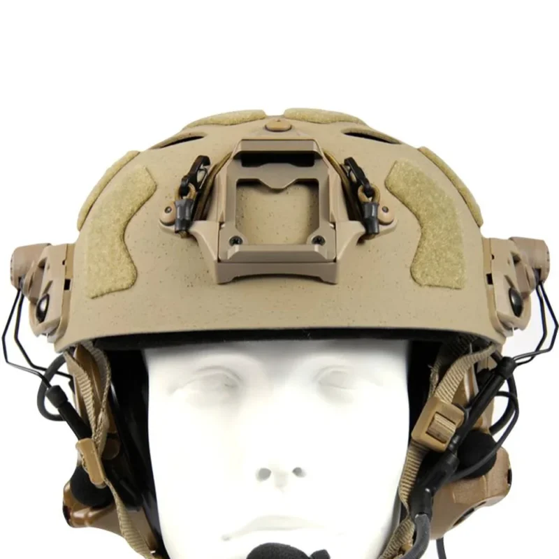 Universal Bulletproof Ballistic Helmet Rail Headset Adapters