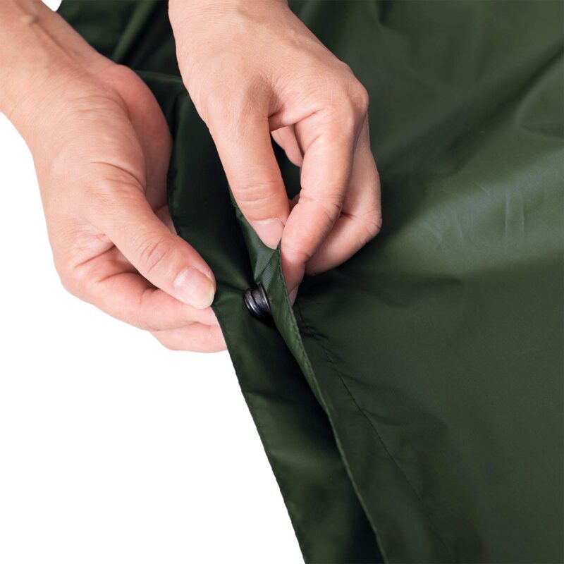 US GI Issue Military USMC Style Poncho Ripstop OD Green